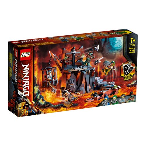 Lego Ninjago Конструктор Путешествие в подземелья Черепа (71717)
