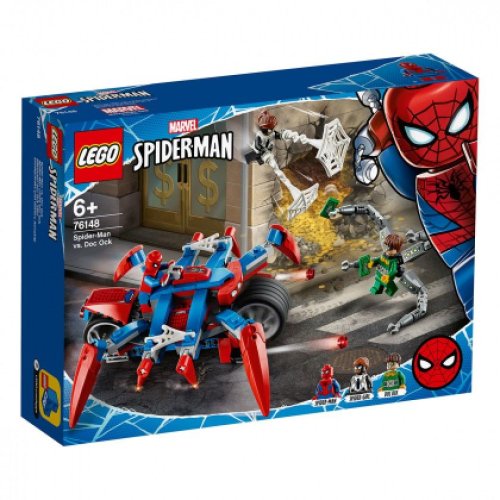 Lego Spiderman Человек-паук против доктора Осьминога (76148)