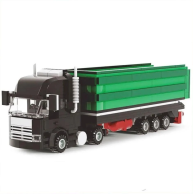 Конструктор Limo Toy Зерновоз, машина с прицепом, 340 деталей KB 6002
