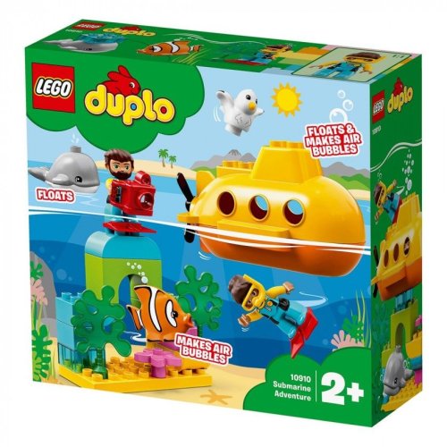Конструктор  Lego Duplo Приключения на подводной лодке (10910)