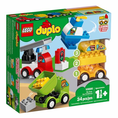 Конструктор Lego Duplo Мои первые машины (10886)
