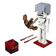 Lego Minecraft Скелет и лавовый куб (21150)