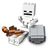 Lego Minecraft Скелет и лавовый куб (21150)