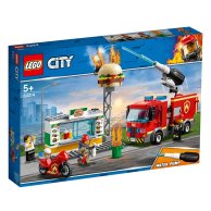 Конструктор Lego City Пожар в бургер баре (60214)