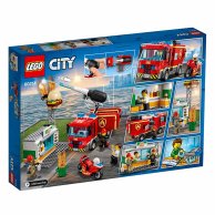 Конструктор Lego City Пожар в бургер баре (60214)