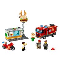 Конструктор Lego City Пожар в бургер баре (60214)