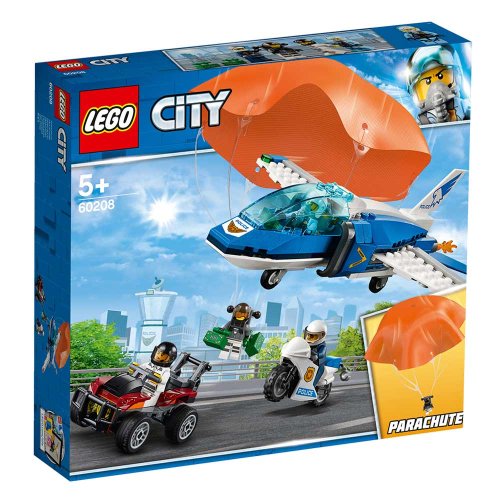 Конструктор Lego City Воздушная полиция арест с парашютом (60208)