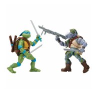 Набор фигурок TMNT серии "Черепашки-ниндзя КЛАССИЧЕСКИЕ" - Леонардо против Рокстеди (81276)
