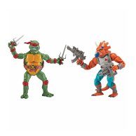 Набор фигурок TMNT серии "Черепашки - ниндзя КЛАССИЧЕСКИЕ" - Рафаэль против Трицератона (81278)