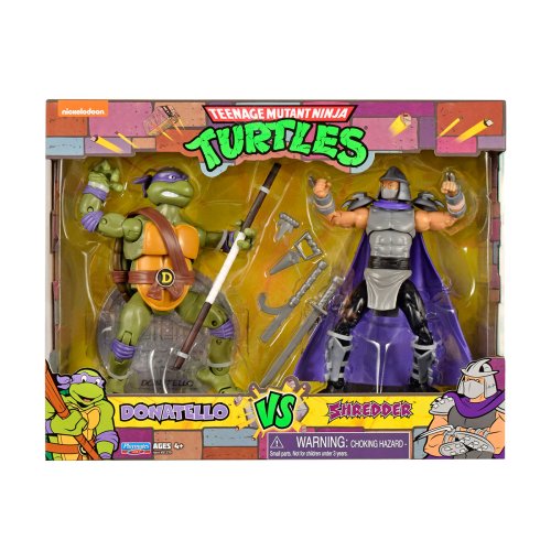 Набор фигурок TMNT серии "Черепашки-ниндзя КЛАССИЧЕСКИЕ" - Донателло против Шредера (81279)