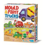 Фигурки из гипса Грузовики