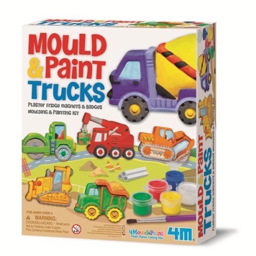 Фигурки из гипса Грузовики
