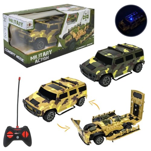 Игрушка на радиоуправлении Военная машина, складывается 869-30A