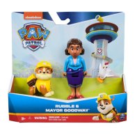 Набор фигурок Paw Patrol Крепыш, мэр Гудвэй и Ципалетта SM17706/6070749