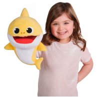 Интерактивная мягкая игрушка на руку BABY SHARK с изменением темпа воспроизведения – Малыш Акуленок