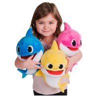 Интерактивная мягкая игрушка на руку BABY SHARK с изменением темпа воспроизведения – Малыш Акуленок