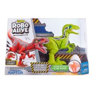 Интерактивная игрушка ROBO ALIVE - ЗЕЛЕНЫЙ велоцираптор