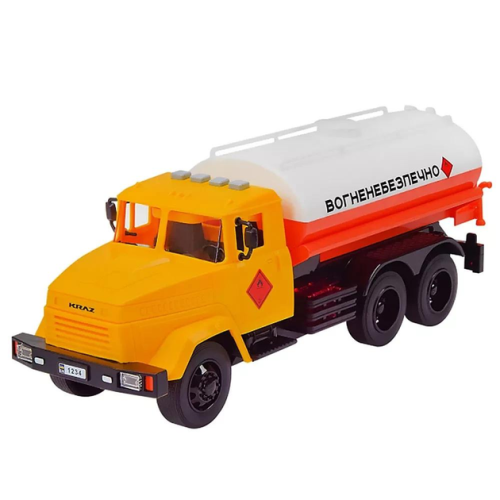 Машинка Автопром Краз Бензовоз с эффектами 30 см KR-2202-14B