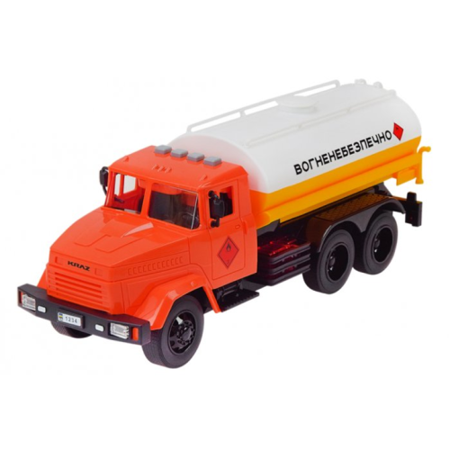 Машинка Автопром Краз Бензовоз с эффектами 30 см KR-2202-14A