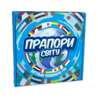Настольная обучающая игра Strateg Флаги мира, на украинском 30445