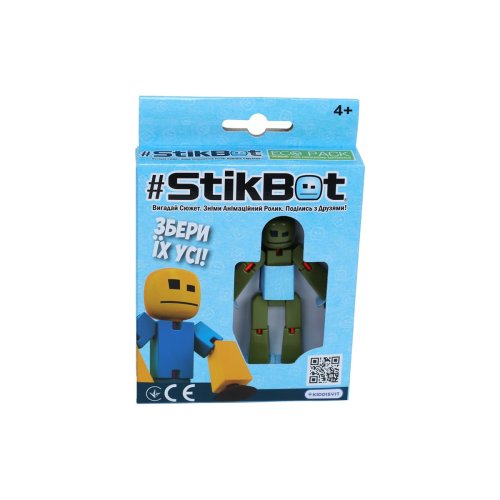 Фигурка для анимационного творчества StikBot, милитари TST616-23UAKDM