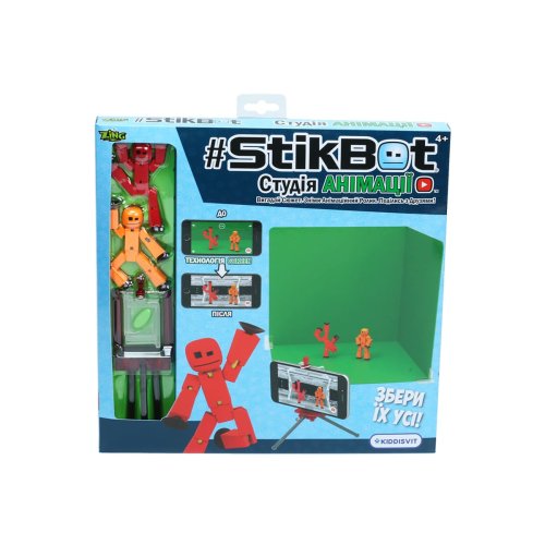 Игровой набор для анимационного творчества StikBot Студия анимации TST617_UAKD