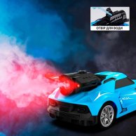 Машинка Sulong Toys Spray Car на р/у Sport, 1:24 голубая SL-354RHBL