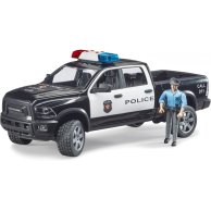 Игровой набор Bruder Полицейский пикап Dodge RAM 2500 с фигуркой 02505