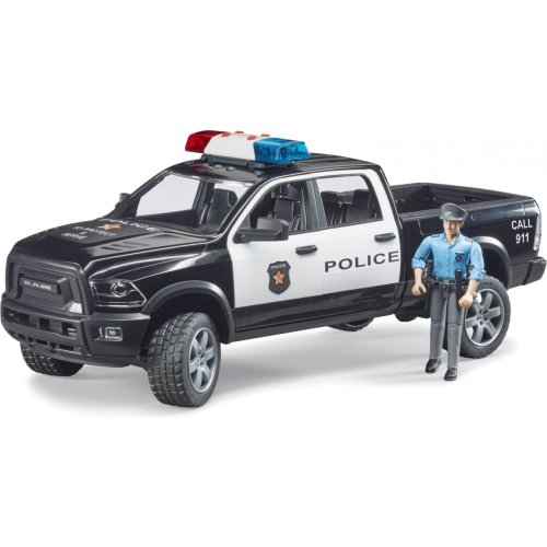 Игровой набор Bruder Полицейский пикап Dodge RAM 2500 с фигуркой 02505