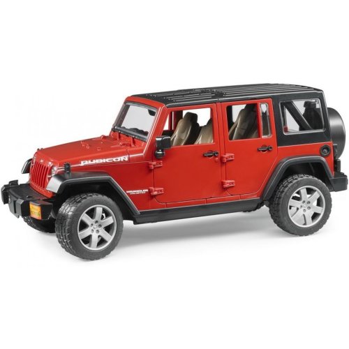Машинка Bruder Внедорожник Jeep Wrangler Unlimited Rubicon Джип Ренглер Рубикон 02525