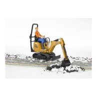 Игровой набор Bruder Мини-экскаватор JCB 8010 CTS с фигуркой 62002