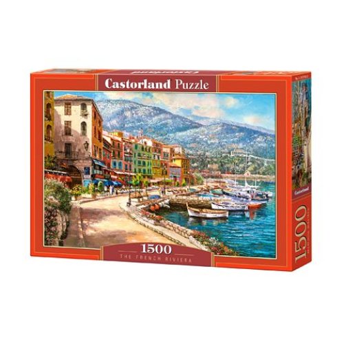 Пазлы Castorland 1500 эл. Французская Ривьера