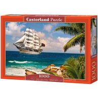 Пазлы Castorland 1000 эл. Парусник в тропиках