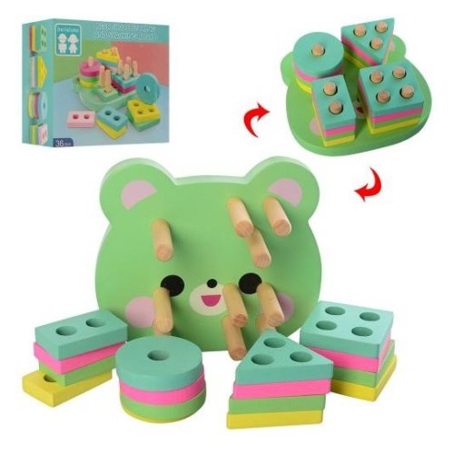 Деревянная игрушка Геометрика MD 2280