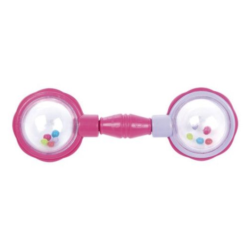 Погремушка Canpol Babies Штанга, розовая 2/606_pin