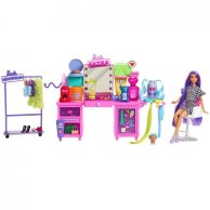 Игровой набор Mattel с куклой Барби Экстра Barbie Extra GYJ70