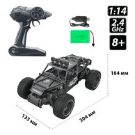Автомобиль на радиоуправлении KS Drive Off-road Crawler Race, 1:14, черный SL-309RHMBl