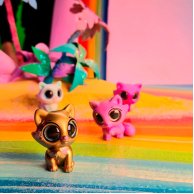 Коллекционная фигурка-сюрприз #sbabam Радужные котята You You 58/CN-2020