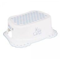Подставка для ног антискользящая Tega Baby Кролики Bunny white, белая KR-006-103