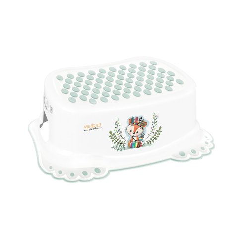 Подставка для ног антискользящая Tega Baby Лис Wild&Free Little Fox white green DZ-006-103-LISEK-Z