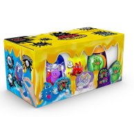 Вязкая масса "3в1" Magnetic Slime "," Fluffy Slime "," Crazy Slime Fluoric "укр(SLM-14-01U)