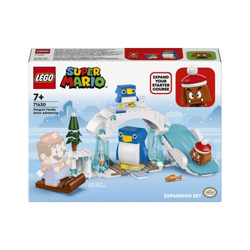 Конструктор Lego Super Mario Снежное приключение семьи Пингвинов. Доп. набор, 228 деталей 71430
