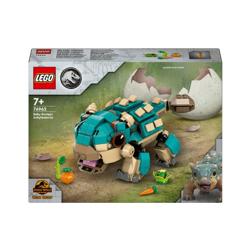 Конструктор Lego Jurassic World Малыш Бампи: Анкилозавр, 358 деталей 76962