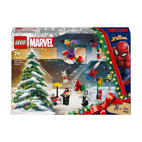 Конструктор Lego Marvel Адвент календарь 2024 Человек-Паук Spider-Man, 426 деталей 76293