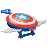 Бластер-браслет Hasbro Марвел Мех Страйк Nerf Marvel Mech Strike Щит Капитана Америки F6597 (F8001)
