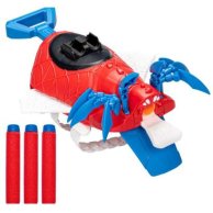 Бластер-браслет Hasbro Марвел Мех Страйк Nerf Marvel Mech Strike Человек Паук F6597 (F6677)