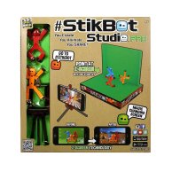 Игровой набор для анимационного творчества STIKBOT S1 – СТУДИЯ Z-SCREEN (2 экскл. фиг.,штатив,сцена)