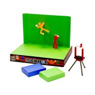 Игровой набор для анимационного творчества STIKBOT S1 – СТУДИЯ Z-SCREEN (2 экскл. фиг.,штатив,сцена)