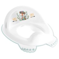 Детская накладка на унитаз Tega Baby антискользящая Wild&Free Little Fox white green DZ-002-103-LISE