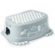 Детская ступенька в ванну Tega Baby антискользящая Owls grey SO-006-106